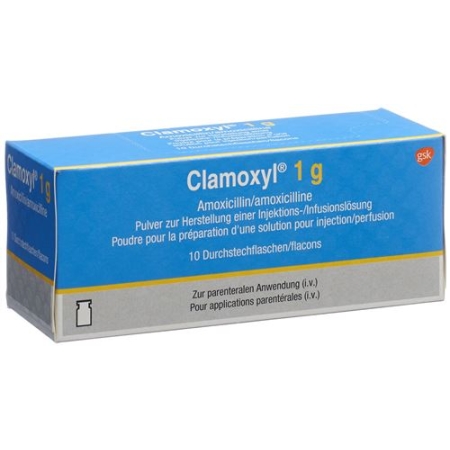 CLAMOXYL INJ LSG 1G I.M/I.V ST