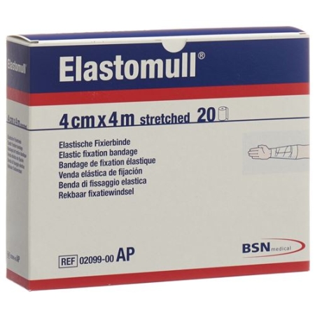 Elastomull марлевый бинт Weiss 4мX4см 20 штук