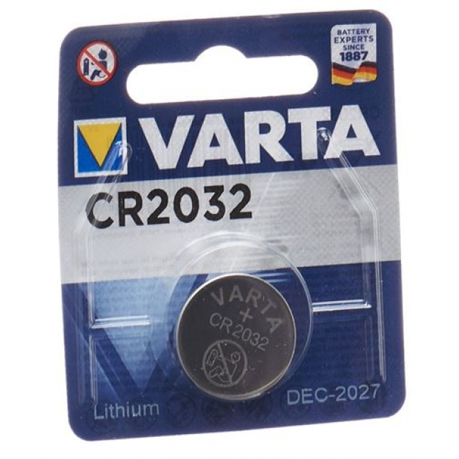 VARTA BATT CR2032 LITHIUM 3V