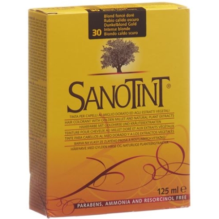 Sanotint цвет волос 30 Dunkelblond Gold