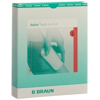 Askina Touch Schaumstoff-Wundauflage 10x10см 10 штук