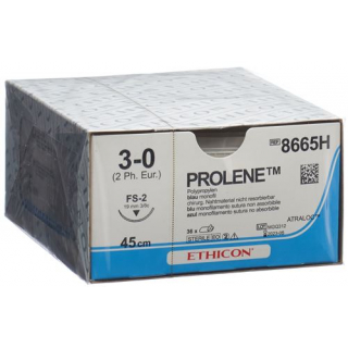 PROLENE 45CM BLAU 3-0 FS-2 36