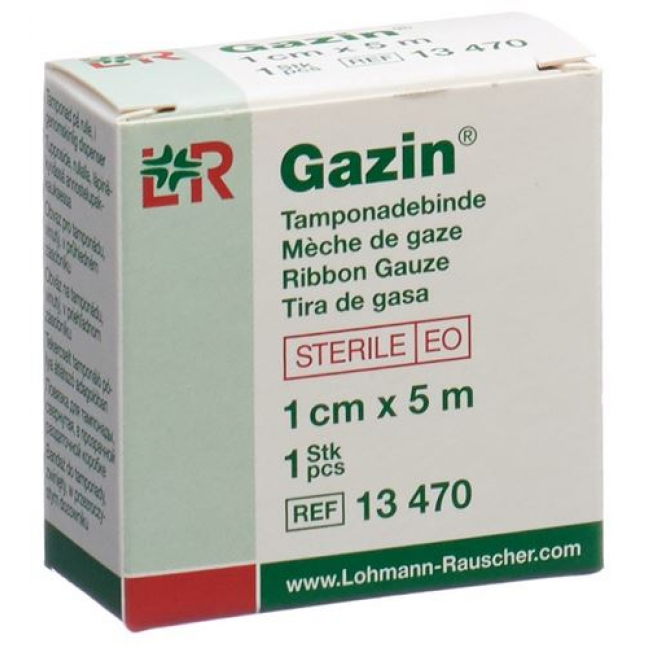 Gazin Tamponadebinde 1смx5m Steril