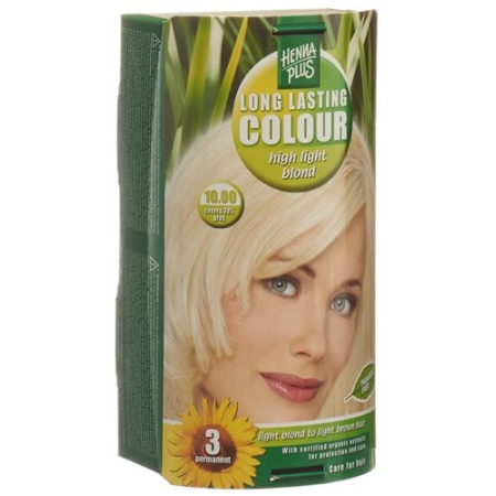 Henna Plus Long Last Colour 10.00 Hell Hell Blond