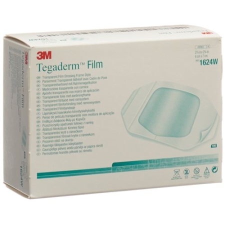 3M Tegaderm Film повязка для ран 6x7см 100 штук