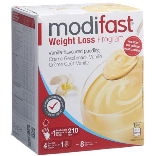 Modifast Programm Creme Vanille 8x 55г