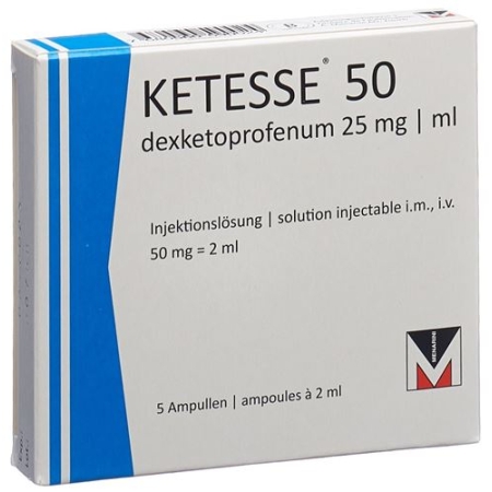 Ketesse 50 mg/2 ml 5 Ampullen 2 ml