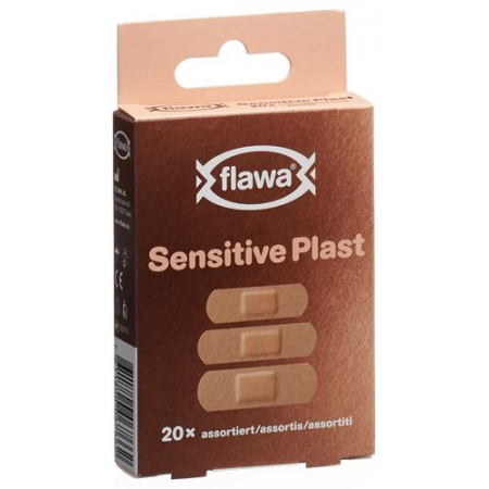 Flawa Sensitive Plast Assortiert 20 штук