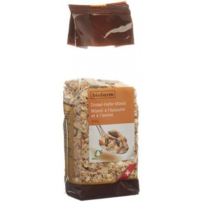 DINKEL HAFERMUESLI CH KNOSPE