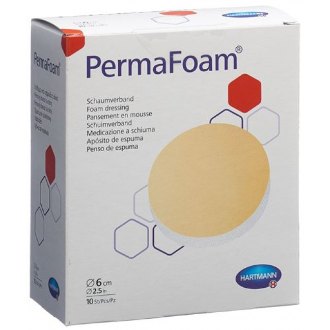 Perma Foam Schaumverband 6см Rund 10 штук