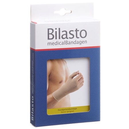 Bilasto Handgelenkbandage mit Daumen-Ansatz размер S Beige