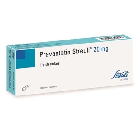 Правастатин Штройли 20 мг 30 таблеток 