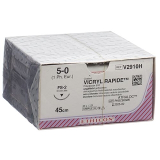 VICRYL RAPID 45CM UNGEFRBT 5-0