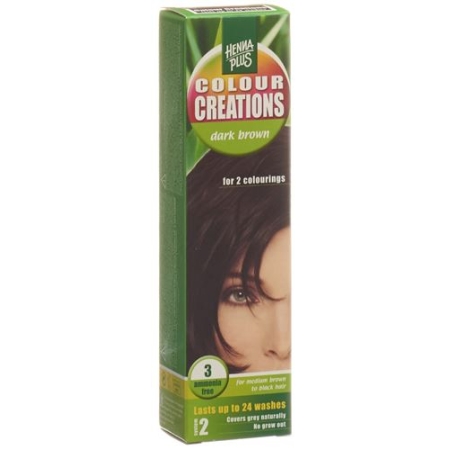 Henna Colour Creations Dark Brown 3 60мл