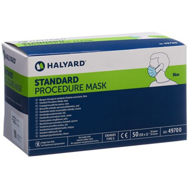 HALYARD PROCEDURE MASK PROTECT