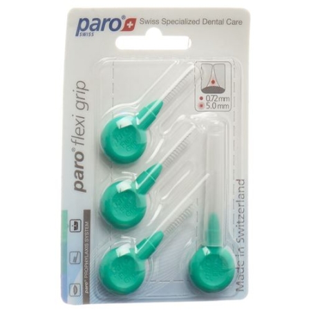 Paro Flexi Grip 5мм Mittel Grun 4 штуки