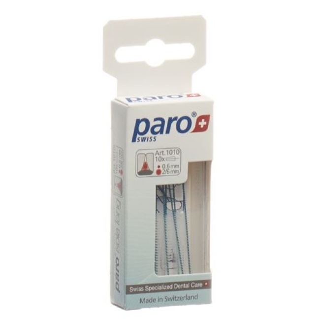 Paro Isola Long 2/6мм x-fein Blau Konisch 10 штук