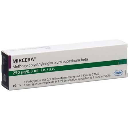 MIRCERA INJ LS 250MCG/0.3M  KK