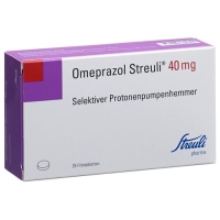 Омепразол Штройли 40 мг 28 таблеток покрытых оболочкой