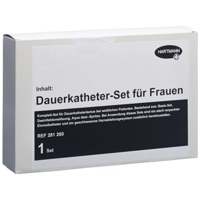 Mediset Dauerkatheter Set Frauen