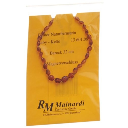 Mainardi янтарь Babykette Barock 32см Magnetverschluss