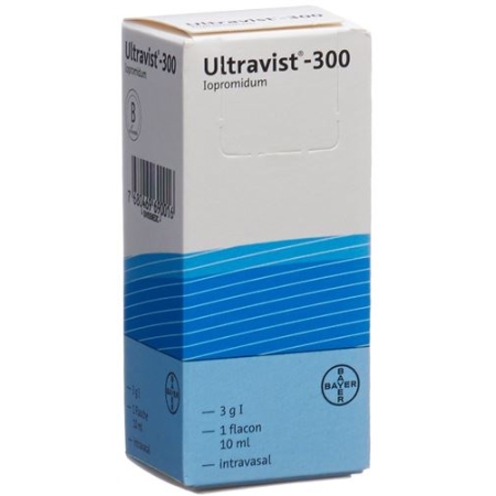 ULTRAVIST 300 INJ LSG 300MG FL