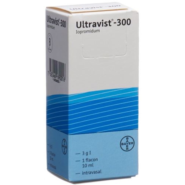 ULTRAVIST 300 INJ LSG 300MG FL