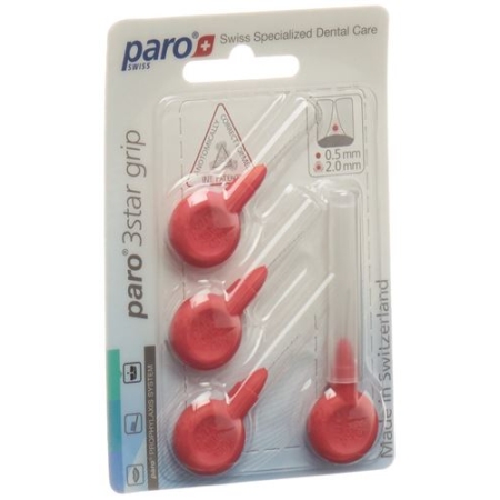 Paro 3Star-Grip 2мм Xxx-Fein Rot Zylin 4 штуки