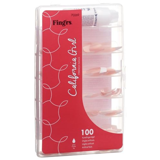 Fingrs Nagel French Manicure 108 штук