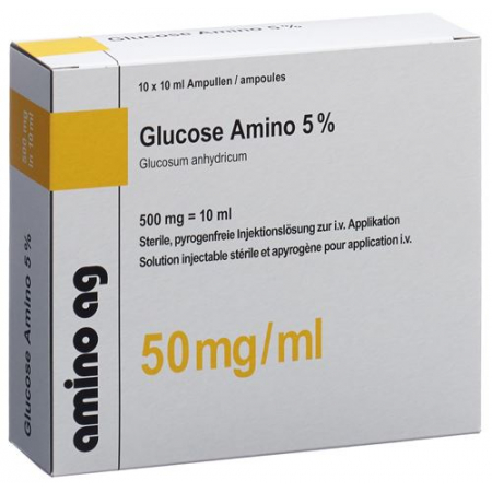 GLUCOSE AMINO INJ LS 5 %