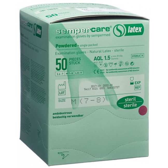 SEMPERCARE HANDSCH M LATEX GEP