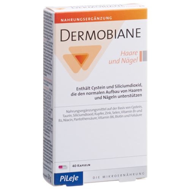 Dermobiane Haar U Nagel в капсулах 40 штук