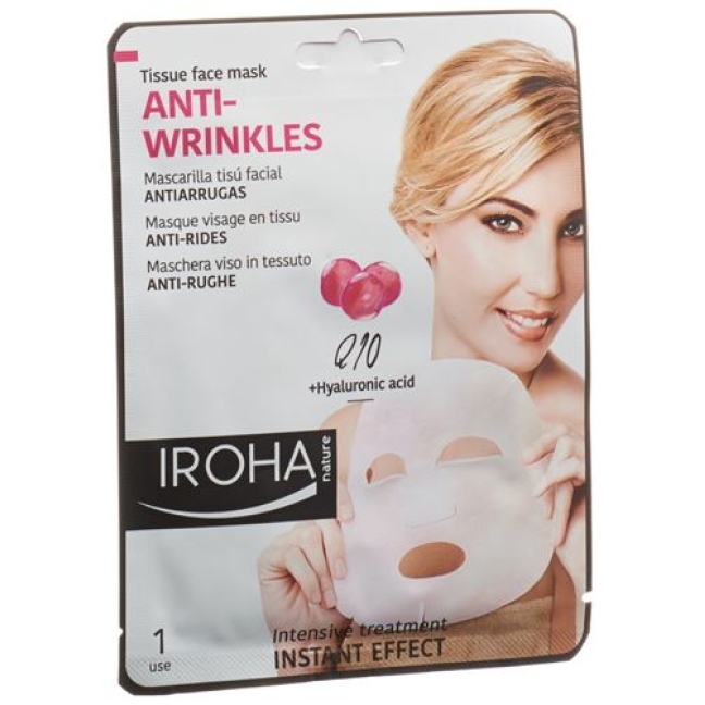 Iroha Maske Q10/collagen/soy