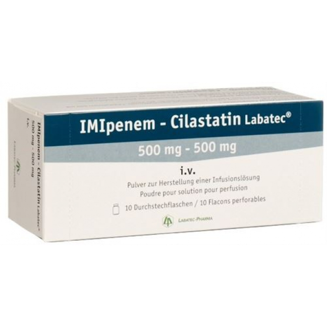 IMIPENEM CILASTAT LABA 500MG