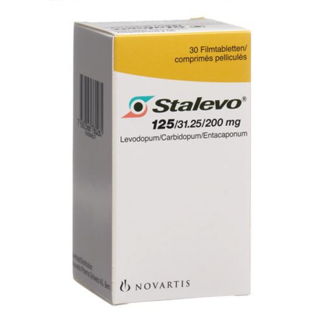 Stalevo 125/31.25/200 mg 30 filmtablets