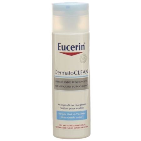 Eucerin Dermatoclean erfrischendes Reinigungsgel 200мл