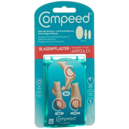 Compeed Blasenpflaster Mixpack 5 штук