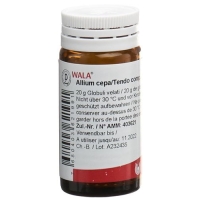 Wala Allium Cepa/tendo Comp шарики бутылка 20г Wala Allium Cepa/tendo Comp шарики бутылка 20г