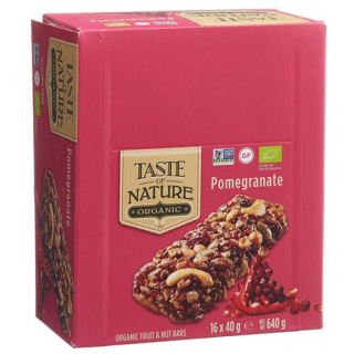 Taste Of Nature Riegel Pomegranate 16x 40г