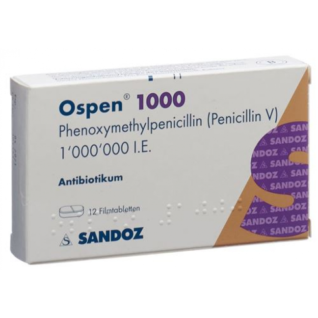 Ospen 1000 1 Mio E 24 tablets