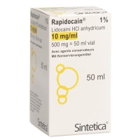 RAPIDOCAIN 1% INJ 500MG VI