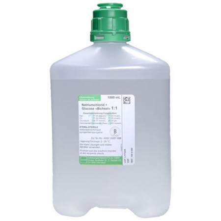 Nacl Gluc 1:1 Bichsel 1000 ml