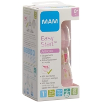 MAM Anti-Colic Schoppenflasche 160мл Girl MAM Anti-Colic Schoppenflasche 160мл Girl