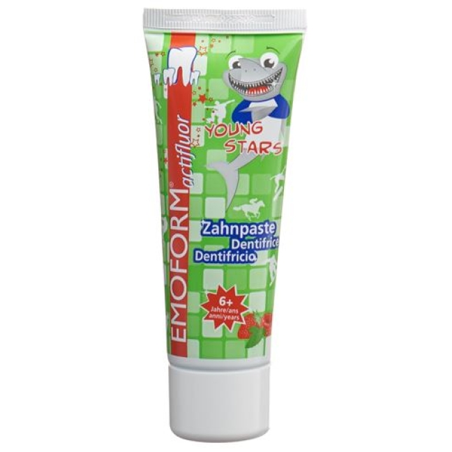 Emoform Actifluor Youngstars Zahnpaste 75мл