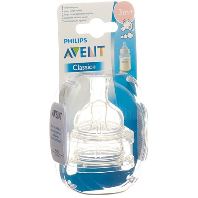 Avent Philips Sauger 3 Geschwindigkeit 2 штуки