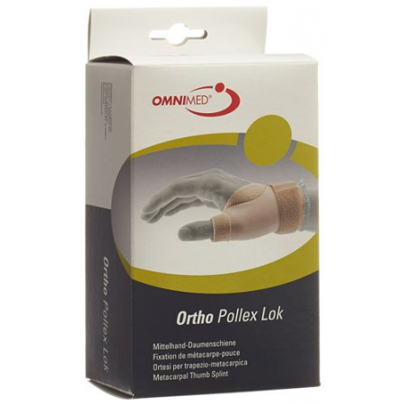 Omnimed Ortho Pollex Lok Mittelhand-Daumenschiene Rechts размер M Beige