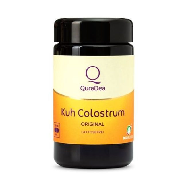 Quradea Kuh Colostrum Original в капсулах Bio пастилки 120 штук