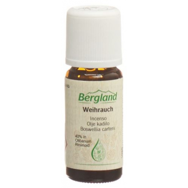 Bergland Weihrauch-Ol 40% in Olibanum Resinoid 10мл