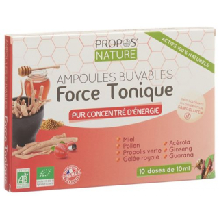 PROPOS NATURE FORCE TONIQUE