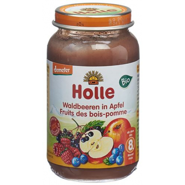 Holle Waldbeeren Apfel 220 g